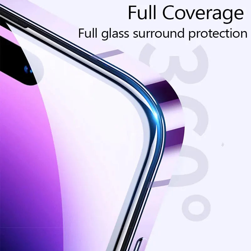 4pcs full cover tempered glass